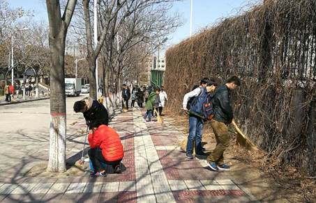 学生清扫责任区